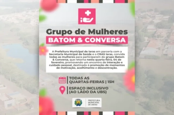 RETORNO - GRUPO DE MULHERES BATOM & CONVERSA