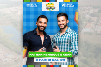SHOW AO VIVO NO ARRAIÁ IARAS 2025 - NATHAN HENRIQUE E GEAN