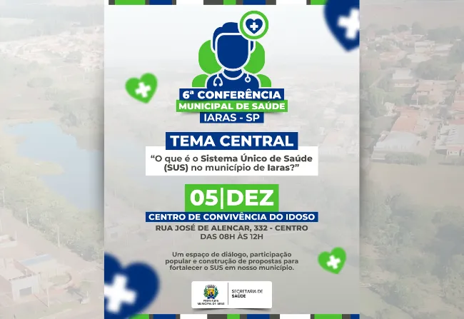 6ª CONFERÊNCIA MUNICIPAL DE SAÚDE